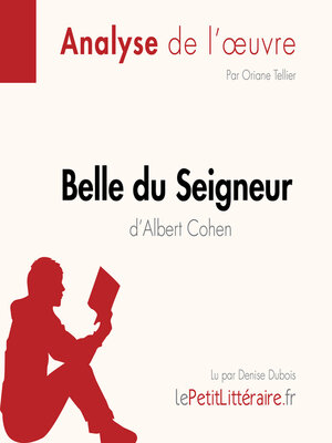 cover image of Belle du Seigneur d'Albert Cohen (Fiche de lecture)